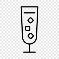 Getränke, Alkoholiker, Mixologie, Bar symbol