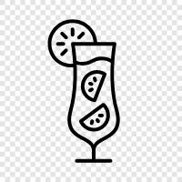 Getränk, Alkohol, Mixgetränk, Martini symbol