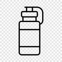 Getränk, Wasserflasche, Sportflasche, Partyflasche symbol