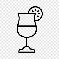 drink, alcoholic, mixed drink, bar icon svg