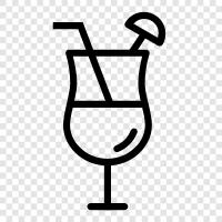 drink, Martini, Whiskey, Bourbon icon svg