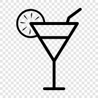 drink, martini, vodka, gin icon svg