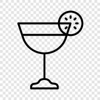 drink, alcoholic, mixer, spirit icon svg