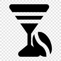 Getränke, Alkoholiker, Martini, Margarita symbol