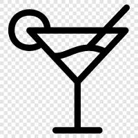 drink, alcoholic, mixed drink, tipple icon svg