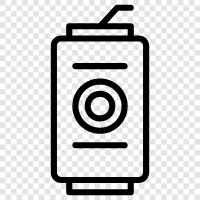 drink, canned, soda, carbonated icon svg