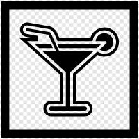 drink, cocktails, mixed drink, fruity drink icon svg