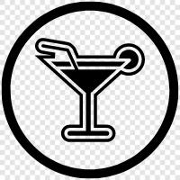 drink, alcoholic drink, mixed drink, mocktail icon svg