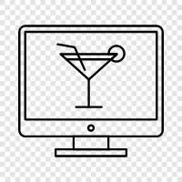 drink, alcoholic, drink recipe, drink recipe for beginners icon svg