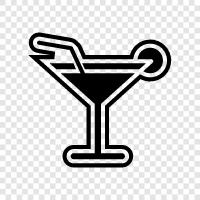 drink, martini, Manhattan, whiskey icon svg