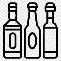 içecek, alkol, likör, alkolik içecek ikon svg