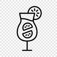 drink, alcoholic, mix, sour icon svg