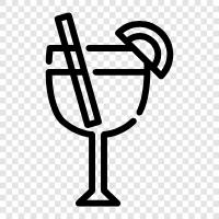 drink, liquor, mixed drink, sour icon svg