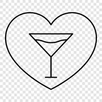 Getränkespezialitäten, Bier, Wein, Cocktails symbol