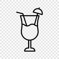 drink, alcoholic, spirits, mixer icon svg