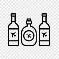 Trinken, Alkohol, Wein, Bier symbol