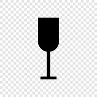 drinking, wine, stemware, glass icon svg