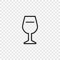 drinking, wine, drink, tumbler icon svg