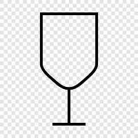 drinking, wine, table, bowl icon svg