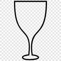 drinking, wine, liquor, flute icon svg