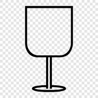 drinking, wine, table, decoration icon svg