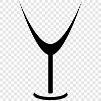 drinking, wine, bubbly, flute icon svg