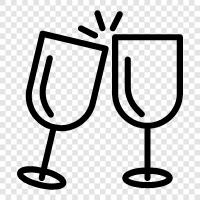 drinking, wine, table, beaker icon svg