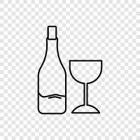 içme, şarap, likör, şarap camı ikon svg
