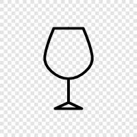 drinking, wine, champagne, table icon svg