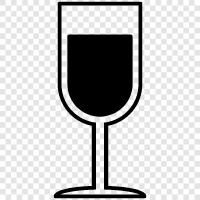 drinking glasses, wine glasses, beer glasses, glass with drink icon svg