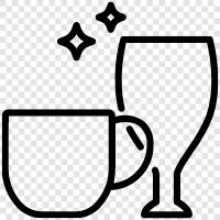 drinking, wine, stemware, glass icon svg