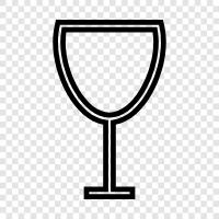 drinking, stemware, wine, beer icon svg