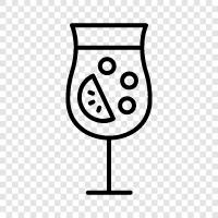 Getränke, Geschirr, Cocktailglas symbol