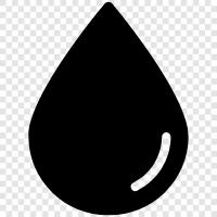 dripping, hemorrhage, clots, coagulation icon svg