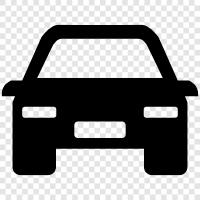 driving, car rental, new car, used car icon svg