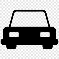 driving, car rental, new car, used car icon svg