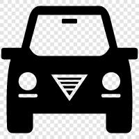 Auto, Autohändler, Autovermietung, Autoreparatur symbol