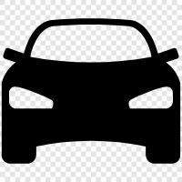 driving, car rental, new car, used car icon svg