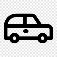 driving, car rental, new car, used car icon svg