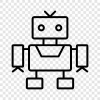 droid, android, machine, automaton icon svg