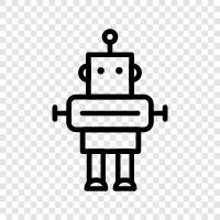 droid, android, robot toy, robot game icon svg