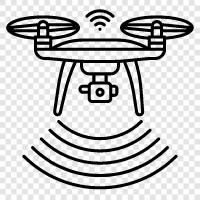 drones, unmanned aerial vehicle, aerial vehicle, quadcopter icon svg