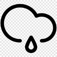 droplet, rain, humidity, drops icon svg