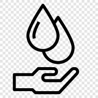 droplet, trickle, spurt, drop icon svg