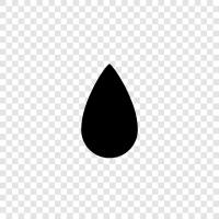 droplet, precipitate, precipitate out, spurt icon svg