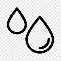 droplet, water droplet, waterdrop, water droplets icon svg