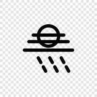 droplets, water, precipitation, sky icon svg