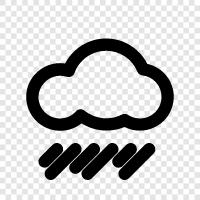 droplets, precipitation, weather, thunderstorm icon svg