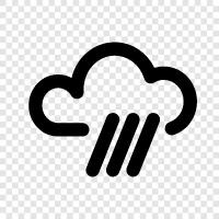 droplets, sprinkle, precipitation, rainfall icon svg