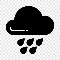 droplets, dampness, humidity, precipitation icon svg